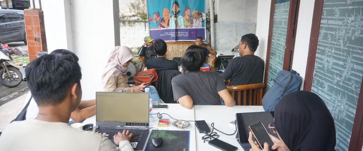 Diskusi pra-Fesmed 2025: Saat Panggung Jurnalisme Jadi Mimbar Para Korban