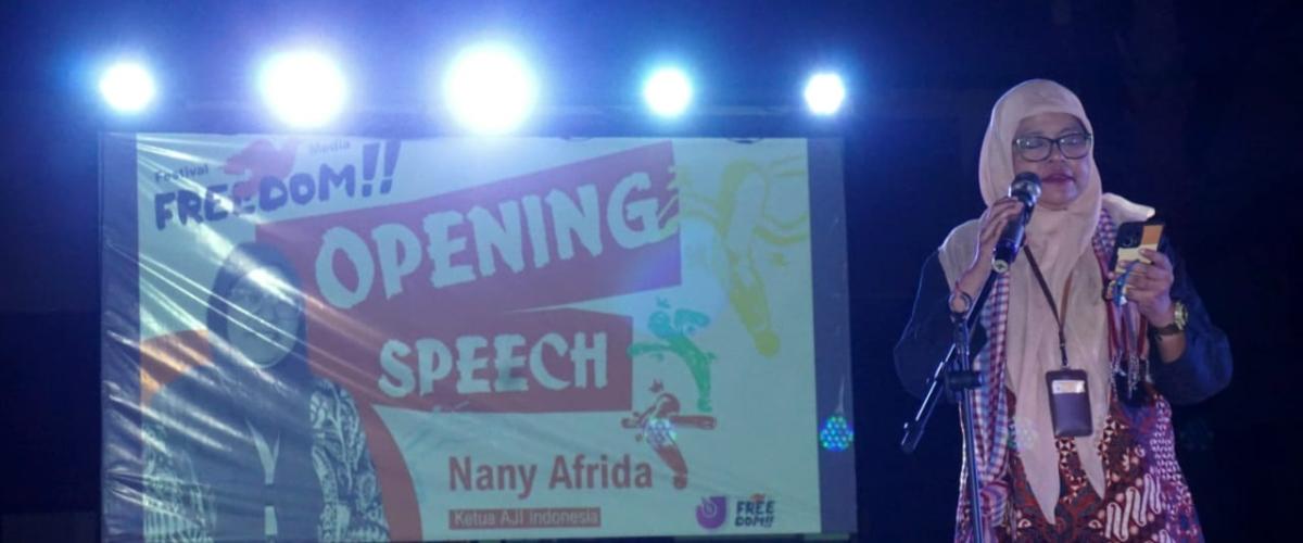 Festival Media 2025 Resmi Dibuka di Makassar, AJI Soroti Krisis Demokrasi dan Ancaman terhadap Jurnalis